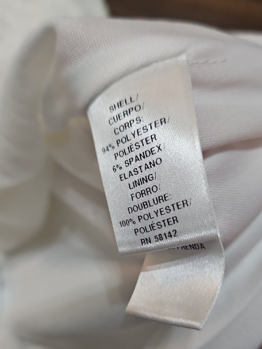London Times White Textured V-Neck Ruffle Midi Dress - Picture 7 of 9